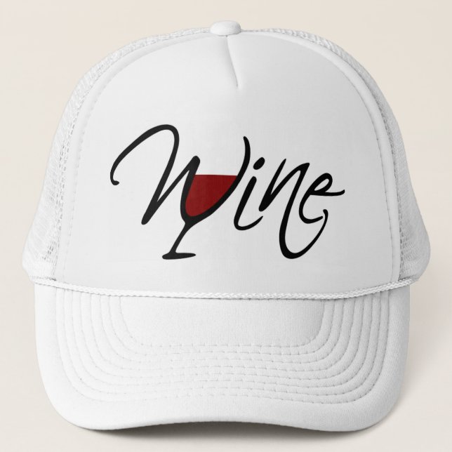 WINE TRUCKER HAT (Front)