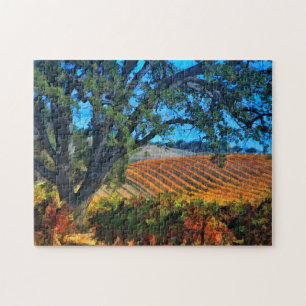 Wine Vineyard Jigsaw Puzzle