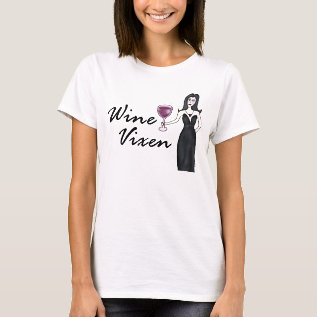 Wine Vixen (No Saying) T-shirt (Front)