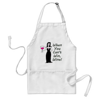 Wine Vixen Simply Wicked When You Can't Win, Wine Adult Apron