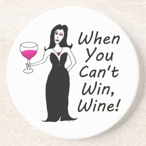 Wine Vixen Simply Wicked When You Can't Win, Wine coaster