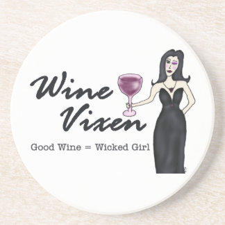 Wine Vixen "Wicked Girl" Drink Coaster