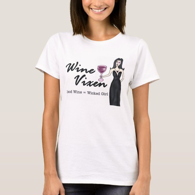 Wine Vixen "Wicked Girl" T-Shirt (Front)