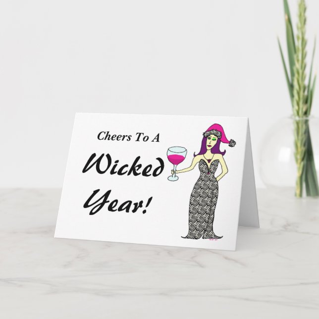 Wine Vixen's Wicked New Year's Eve Holiday (Front)
