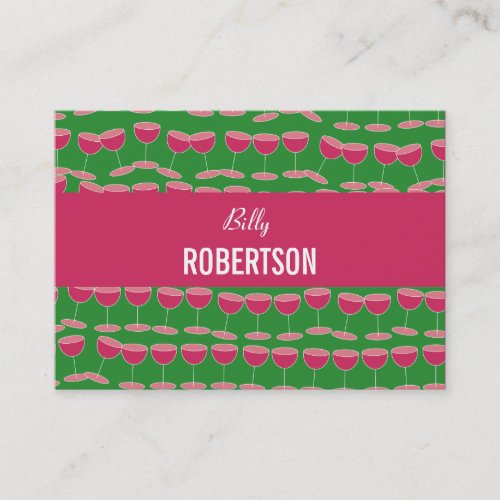 Wine Wallpaper Business Card Templates