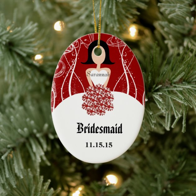 bridesmaid ornament