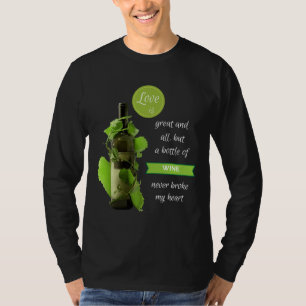 Wine Wine Tasting Bottle Of Wine Scoop T-Shirt