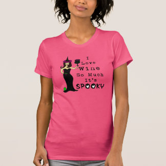 Wine Witch I Love Wine So Much It's Spooky T-Shirt