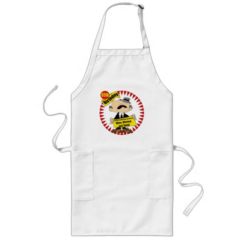 Wine Women Song 65th Birthday Gifts Long Apron