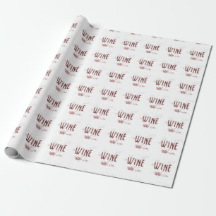 Wine Wrapping Paper