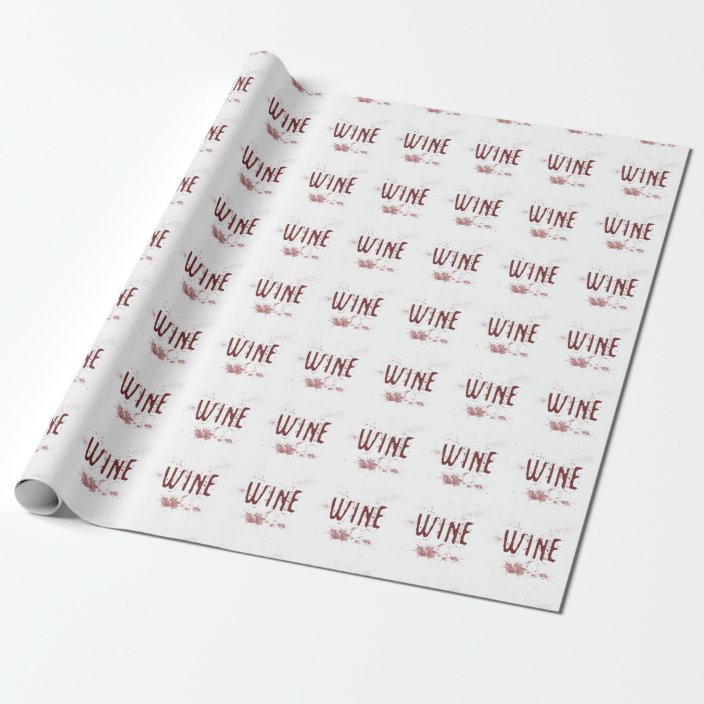 Wine Wrapping Paper