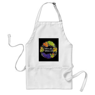 Wine, yes! adult apron