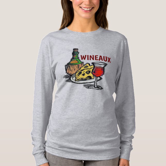 WINEAUX.... T-Shirt (Front)