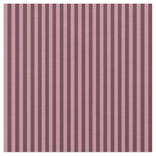 Wineberry and Lipstick Pink Stripes Fabric