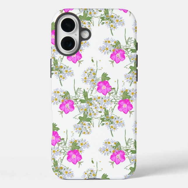 Winecups and Asters Case-Mate Tough Phone Case (Back)