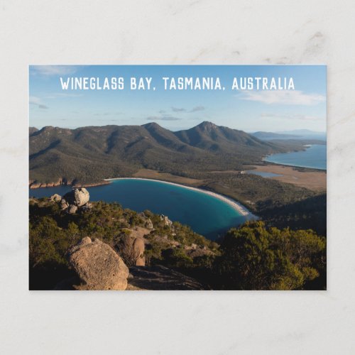 Wineglass Bay Tasmania Australia Postcard
