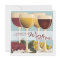 Wineglass & Grapes Wine Tasting Party Invitation