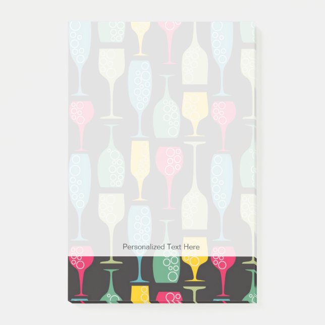 Wineglass Post-it Notes (Front)
