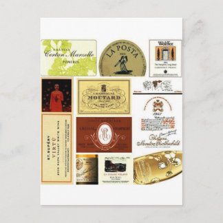 winelabel-inspiration postcard