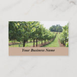 Winery And Vineyard Business Card at Zazzle