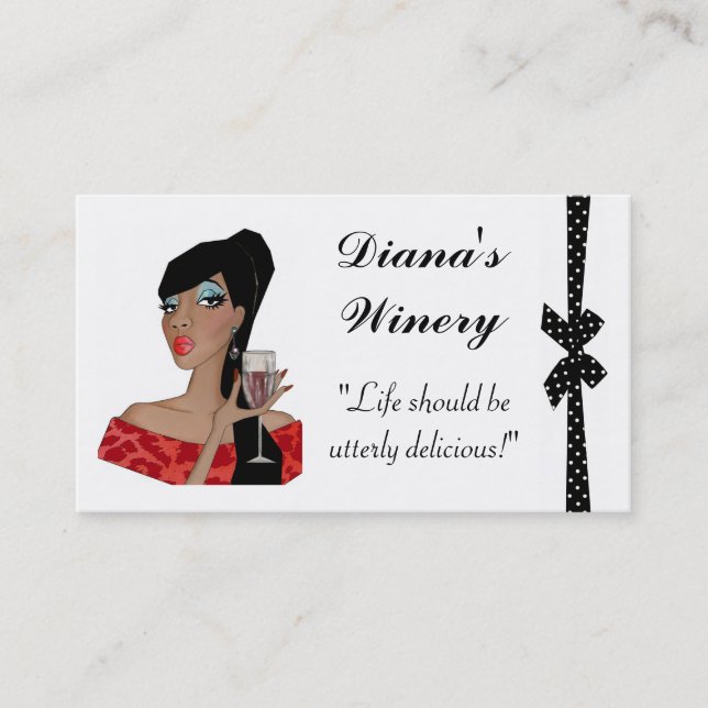 Winery Business Cards (Front)