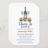 Winery Or Wine Bridal Shower Invitation (Front/Back)