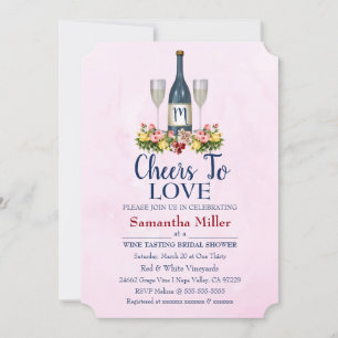 Winery Or Wine Bridal Shower Invitation