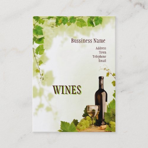 Wines Bussiness Card Business Card