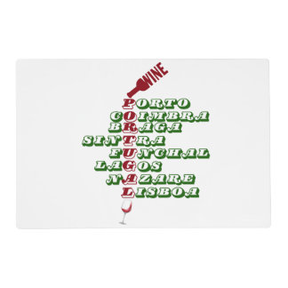 Wines of Portugal Portuguese Wine Placemat