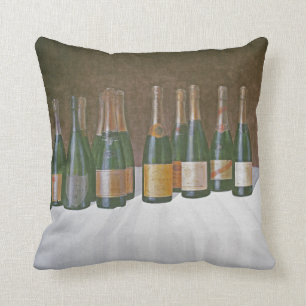 Winescape Champagne 2003 2 Throw Pillow