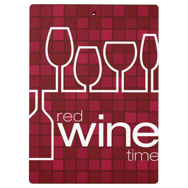 WineTime Clipboard (Back)