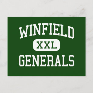 Winfield - Generals - High - Winfield Postcard