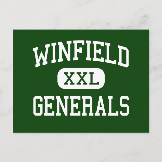 Winfield - Generals - High - Winfield Postcard (Front)