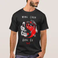 Wing Chun Emblem Kung Fu T-Shirt | Zazzle