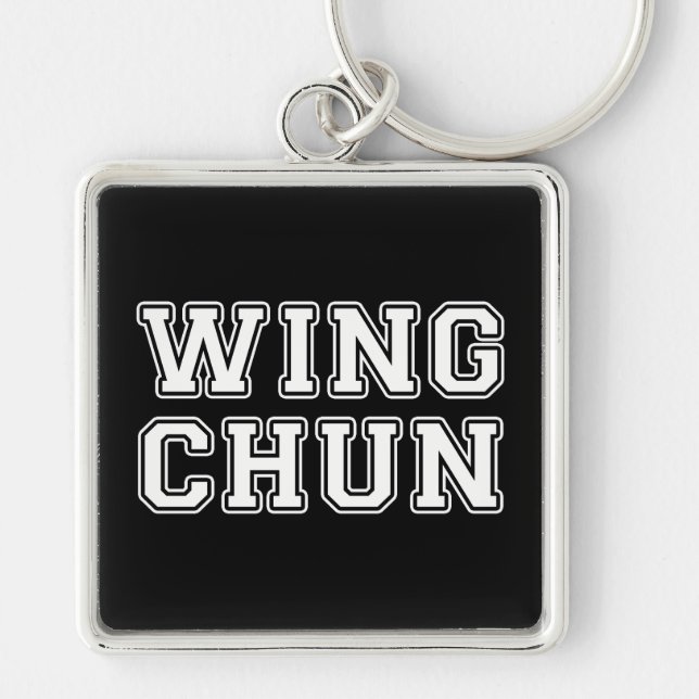 Wing Chun Keychain (Front)