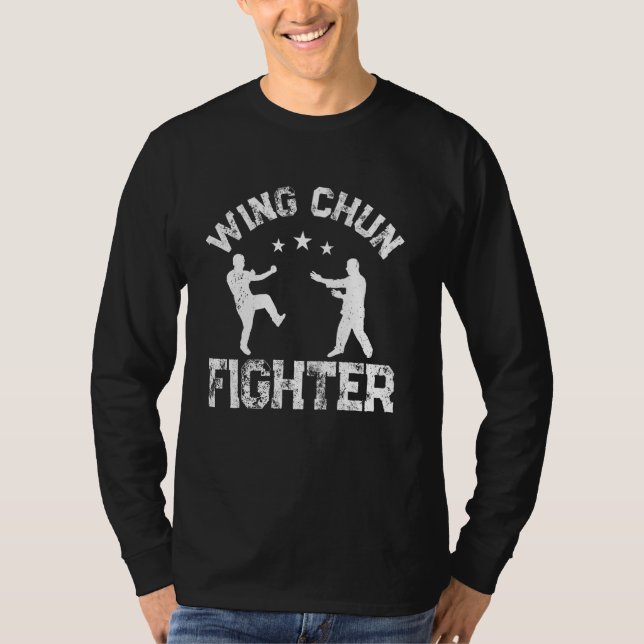 Wing Chun Martial Arts - Wing Chun Fighter T-Shirt (Front)