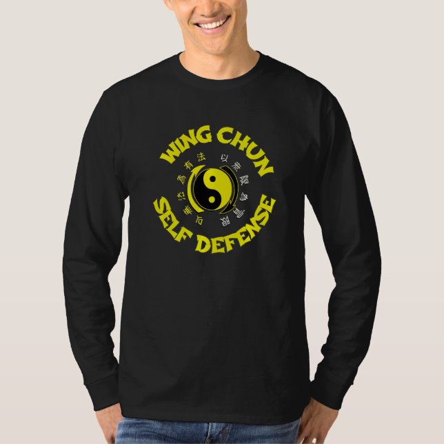 WING CHUN SELF DEFENSE   T-Shirt (Front)