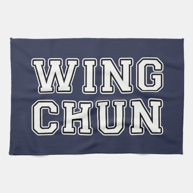 Wing Chun Towel (Horizontal)
