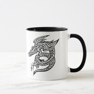 Wing Dragon 11 oz Ringer Mug