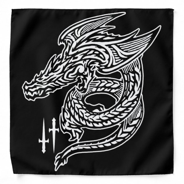 Wing Dragon Bandana (Front)