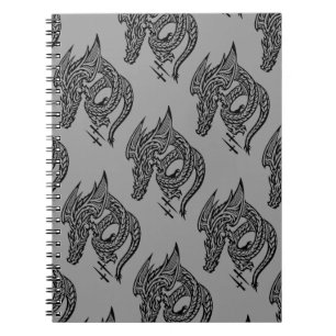 Wing Dragon Photo Notebook (80 Pages B&W)