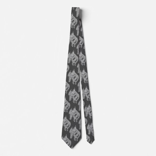 Wing Dragon Tie (Front)