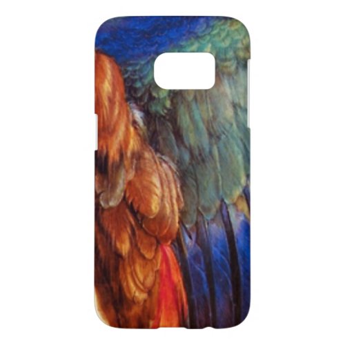 WING FEATHERS OF AN EUROPEAN ROLLER SAMSUNG GALAXY S7 CASE