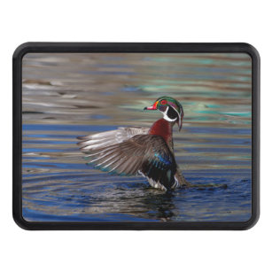 Wing Flapping Wood Duck Hitch Cover