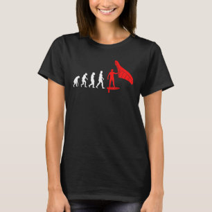 Wing Foil Evolution Wing Surf Monkey Wingfoil T-Shirt