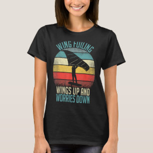 Wing-Foil Wing Surf Wingfoiling Hydrofoil Foilboar T-Shirt