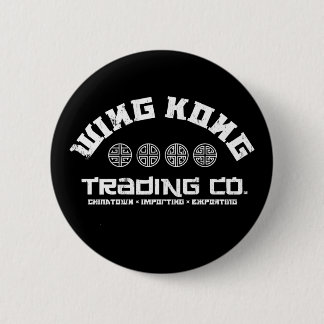 wing kong trading co. big trouble in little china pinback button