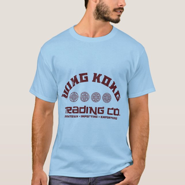 wing kong trading co. big trouble in little china T-Shirt (Front)