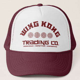 wing kong trading co. big trouble in little china trucker hat