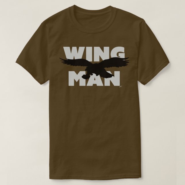 Wing Man 1 T-Shirt (Design Front)